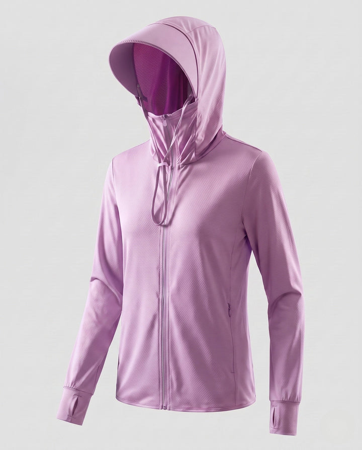 Millie - Technical Hooded Mesh Jacket