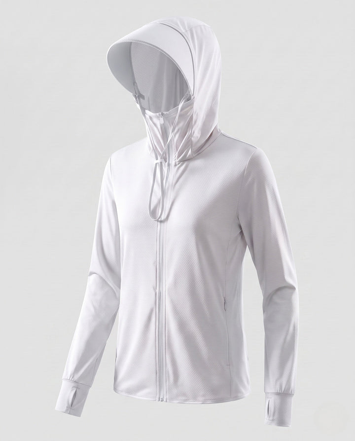 Millie - Technical Hooded Mesh Jacket