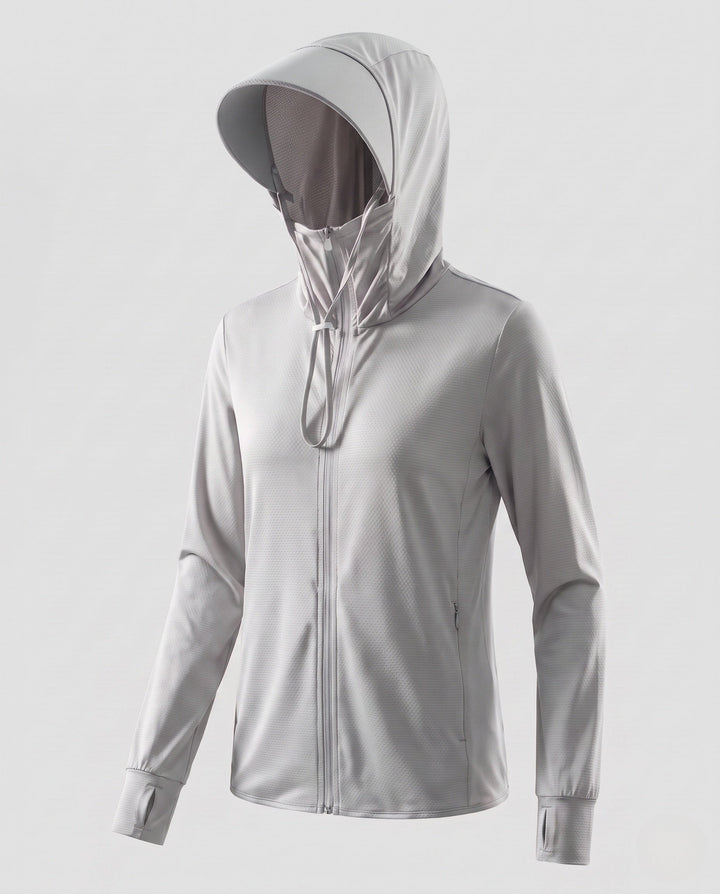 Millie - Technical Hooded Mesh Jacket