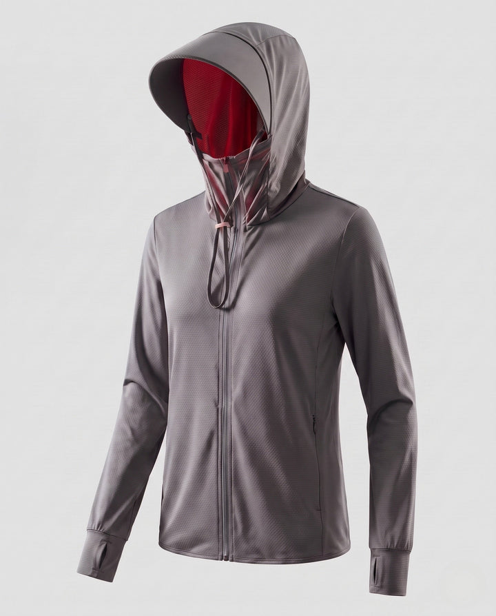 Millie - Technical Hooded Mesh Jacket