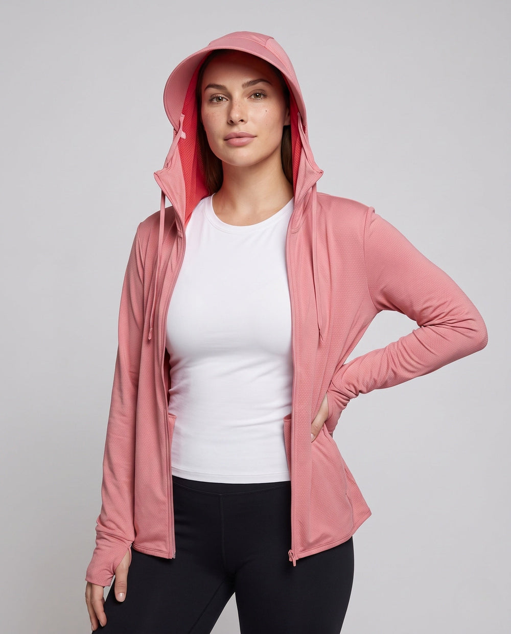 Millie - Technical Hooded Mesh Jacket