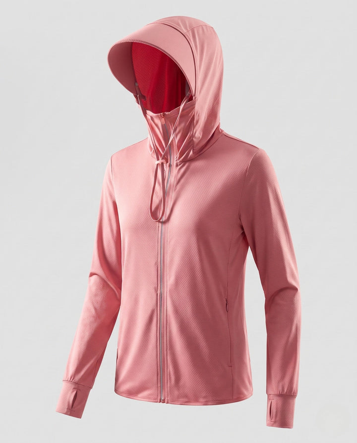 Millie - Technical Hooded Mesh Jacket