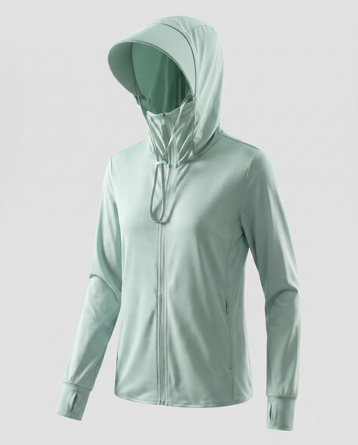 Millie - Technical Hooded Mesh Jacket
