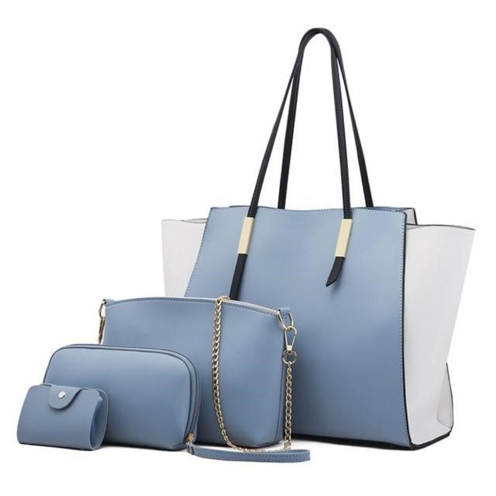 Selina Set | 4-Piece Luxury Tote Bag Set