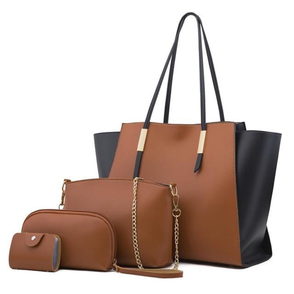 Selina Set | 4-Piece Luxury Tote Bag Set