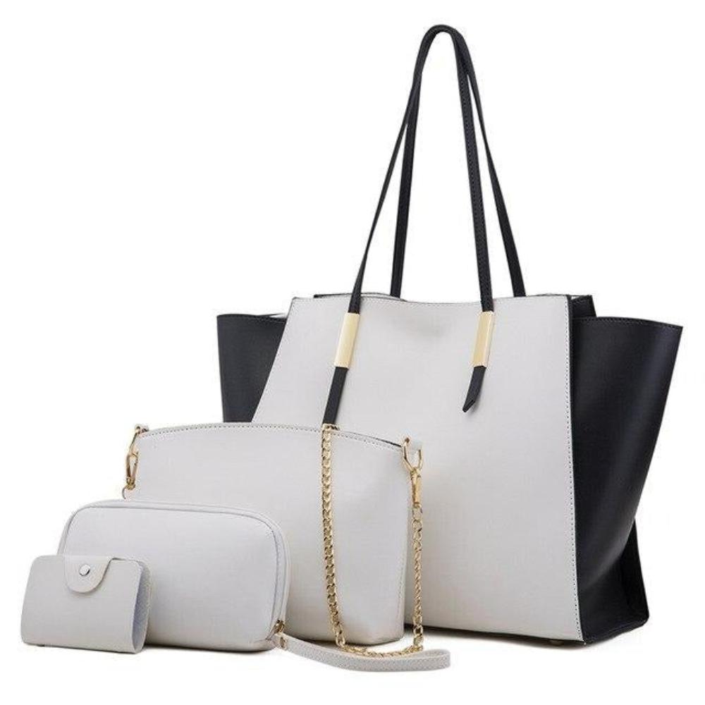 Selina Set | 4-Piece Luxury Tote Bag Set