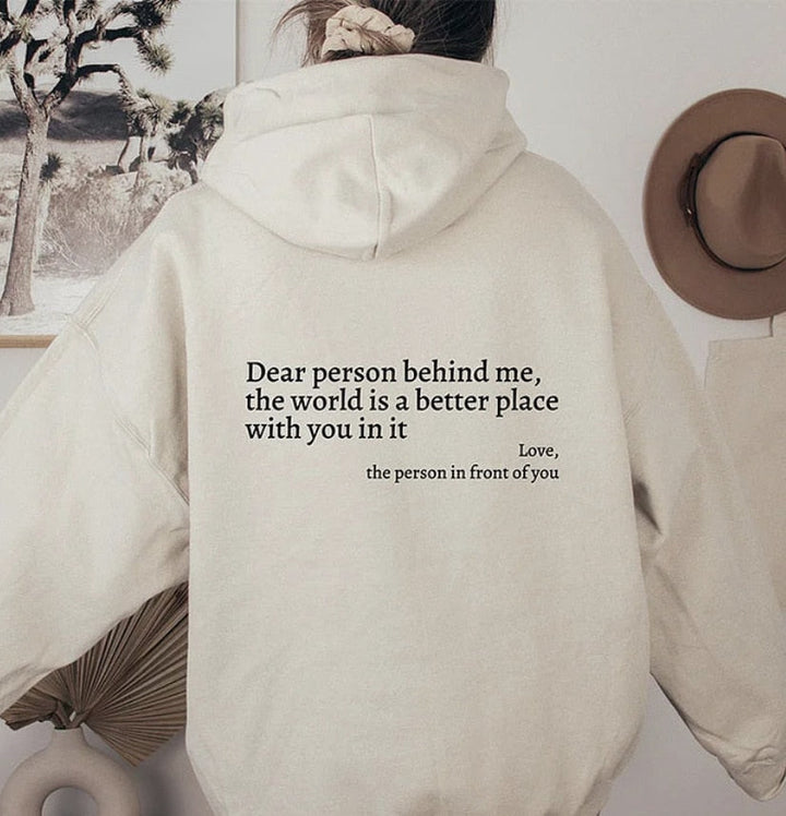Romy - Graphic Print Hoodie