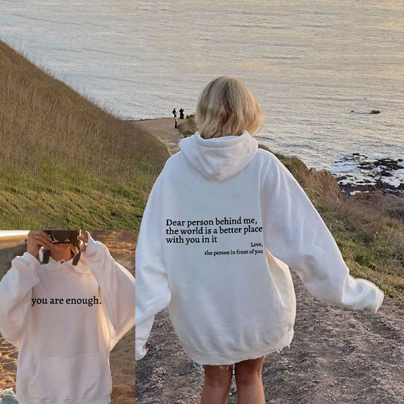 Romy - Graphic Print Hoodie