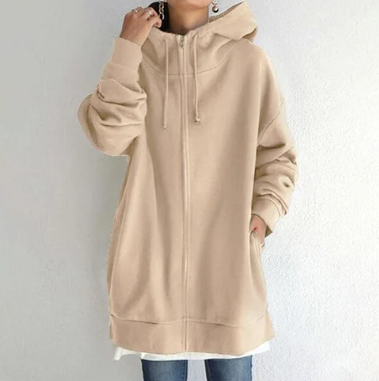 Saskia - Zip-Up Hoodie