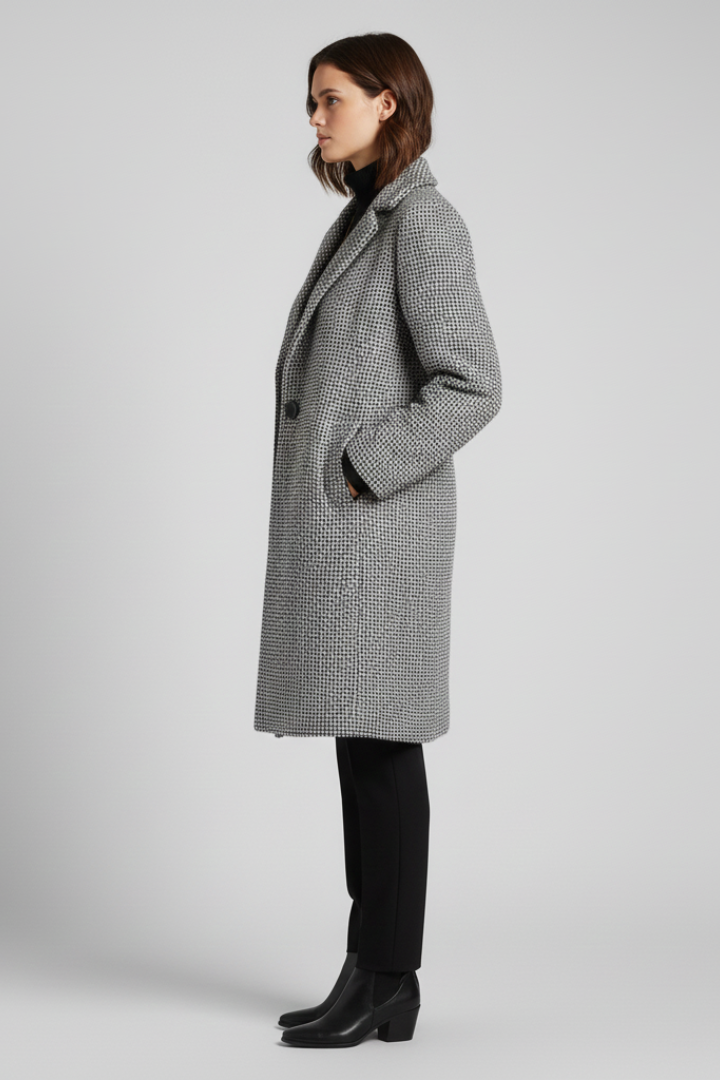 Sienna - Blazer Collar Coat