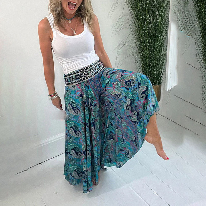 Vanessa | Boho Chic Wide-Leg Pants