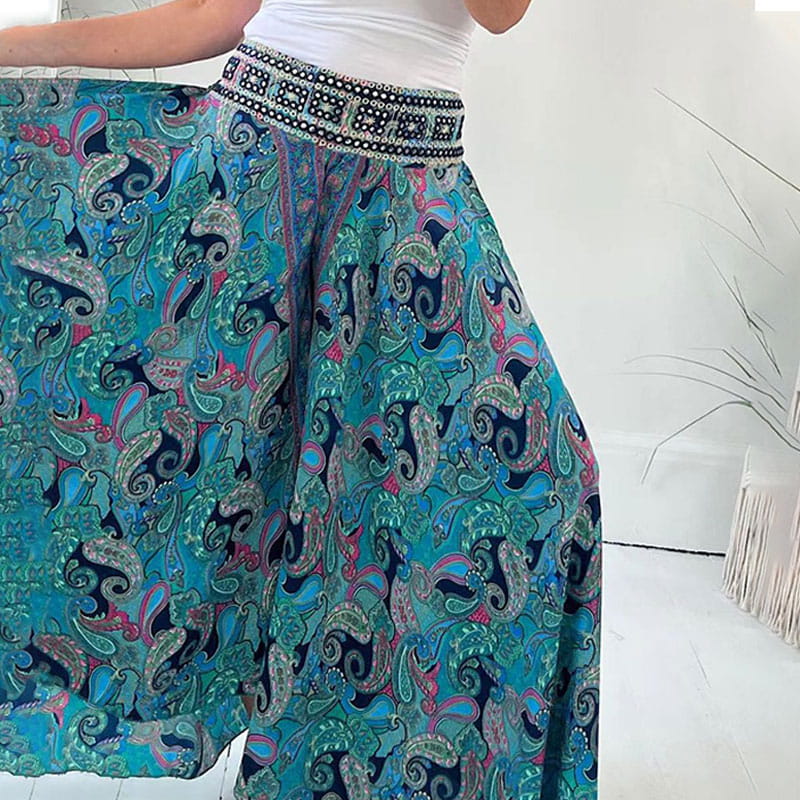 Vanessa | Boho Chic Wide-Leg Pants