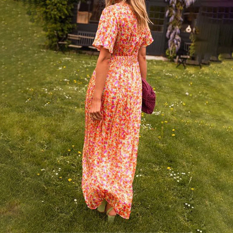 Adele | V-Neck Dress