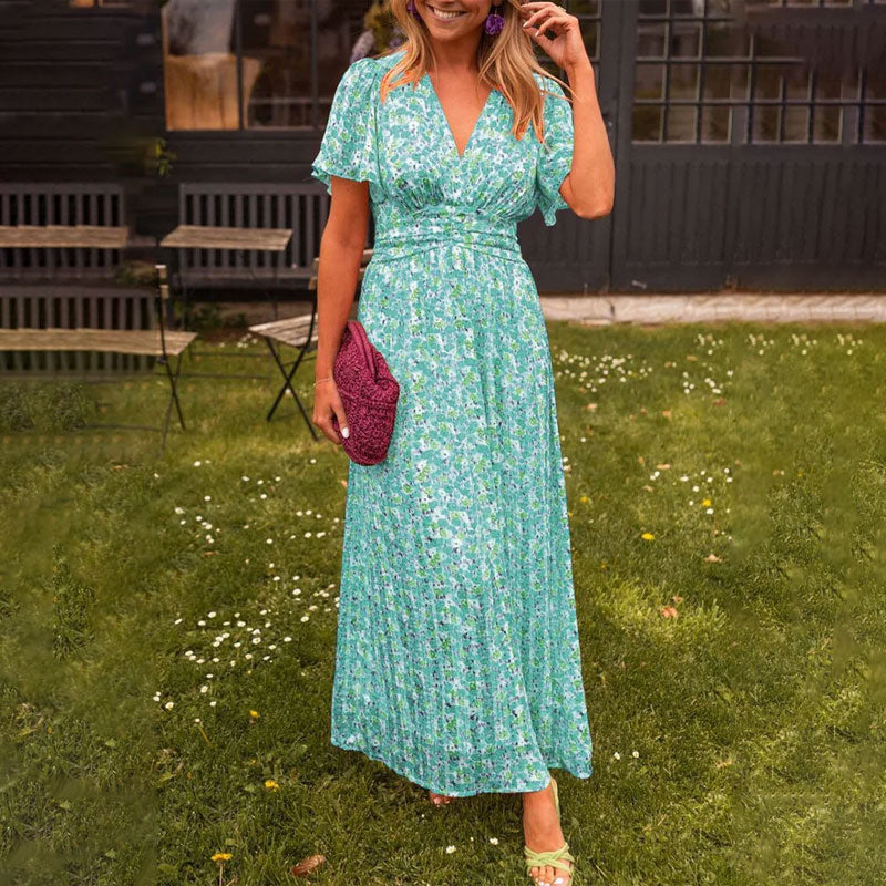 Adele | V-Neck Dress