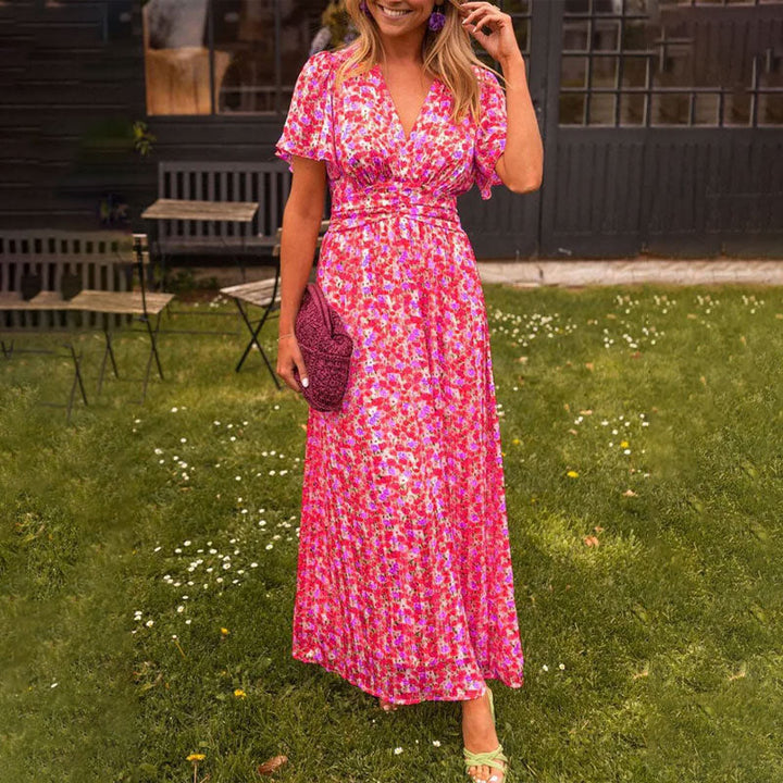 Adele | V-Neck Dress