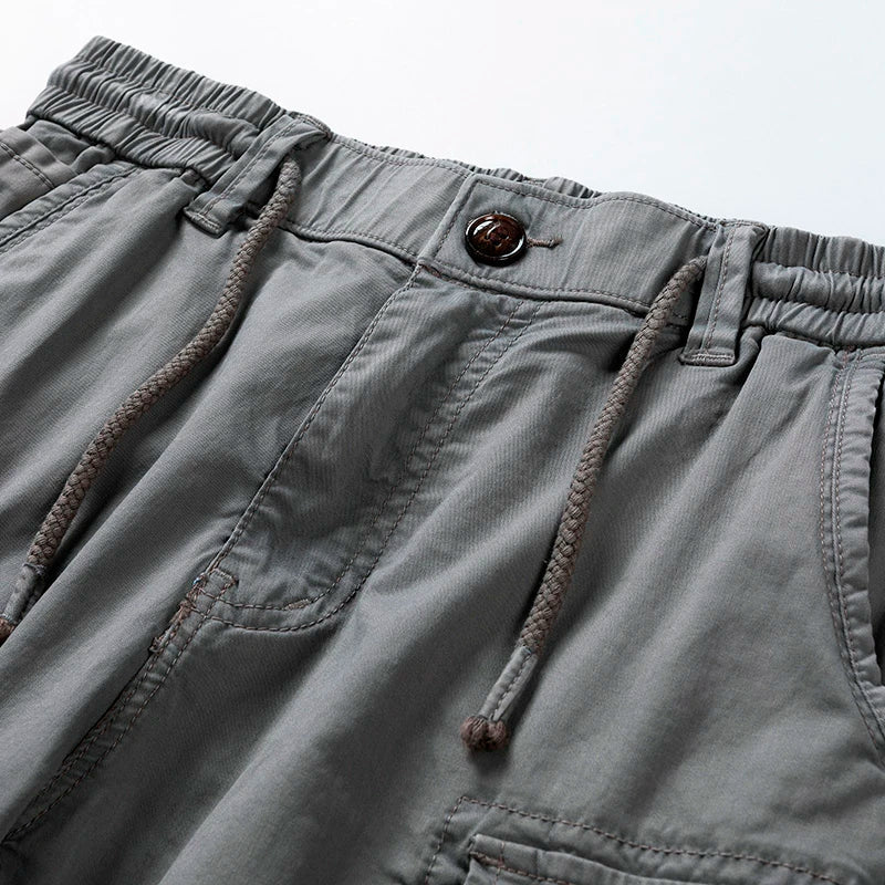 Tactical Multi-Pocket Cargo Shorts
