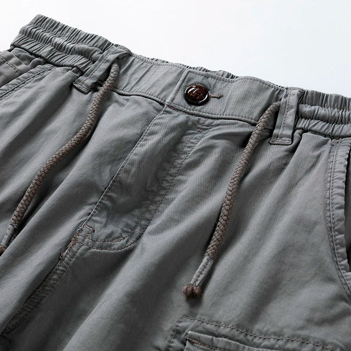 Tactical Multi-Pocket Cargo Shorts