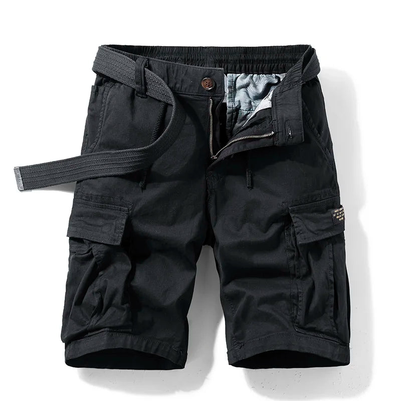 Tactical Multi-Pocket Cargo Shorts