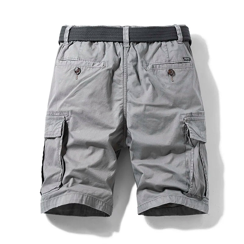 Tactical Multi-Pocket Cargo Shorts