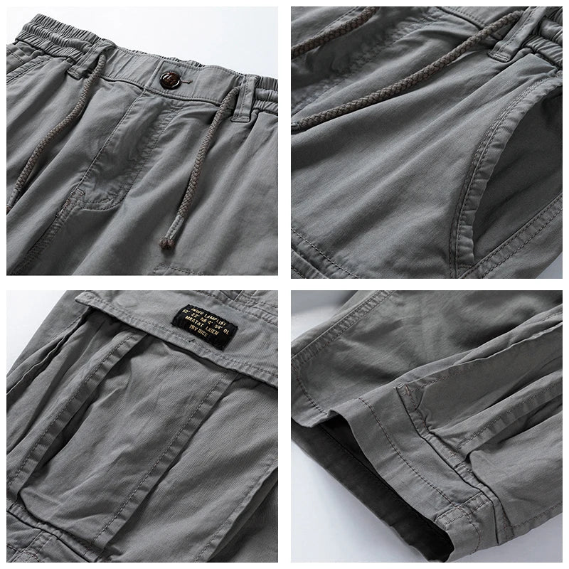 Tactical Multi-Pocket Cargo Shorts