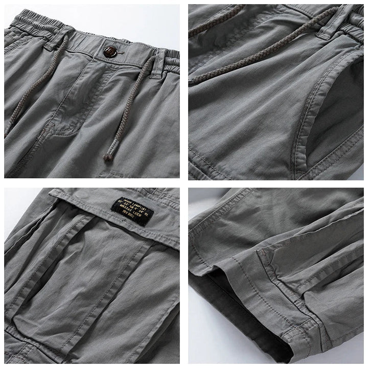 Tactical Multi-Pocket Cargo Shorts
