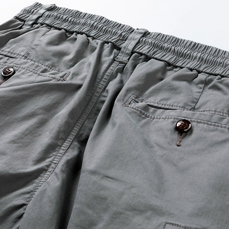 Tactical Multi-Pocket Cargo Shorts