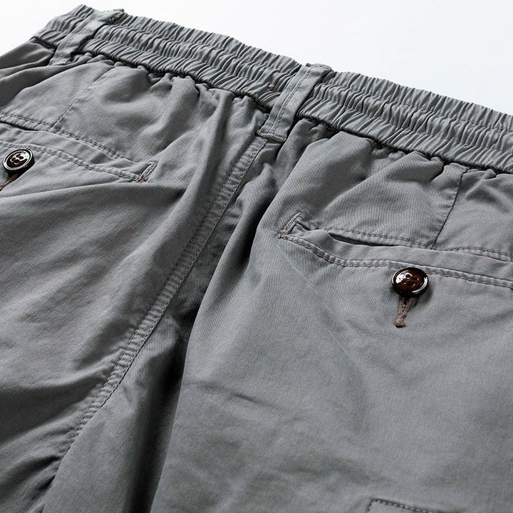 Tactical Multi-Pocket Cargo Shorts