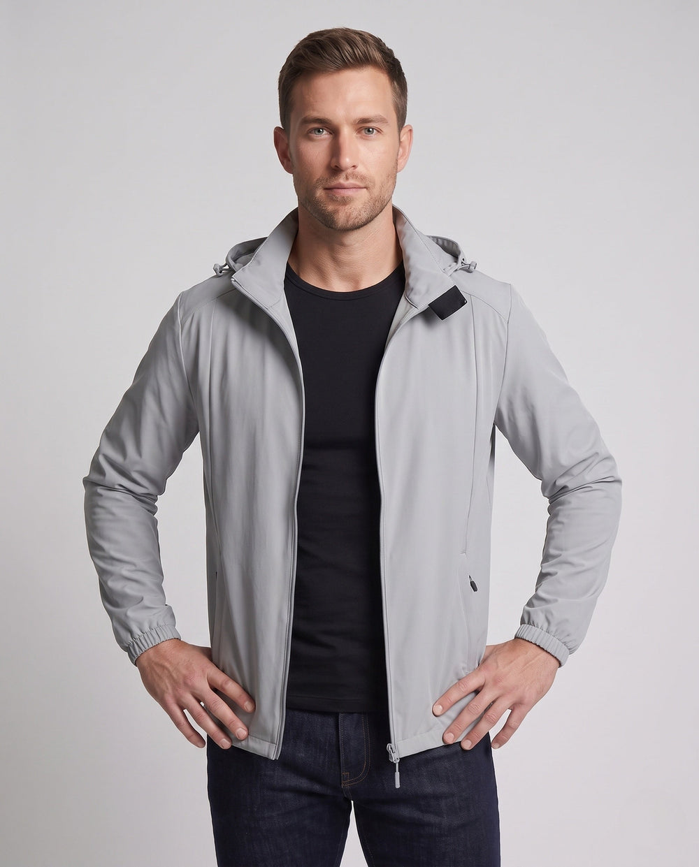 Theo - Water-Repellent Hooded Jacket