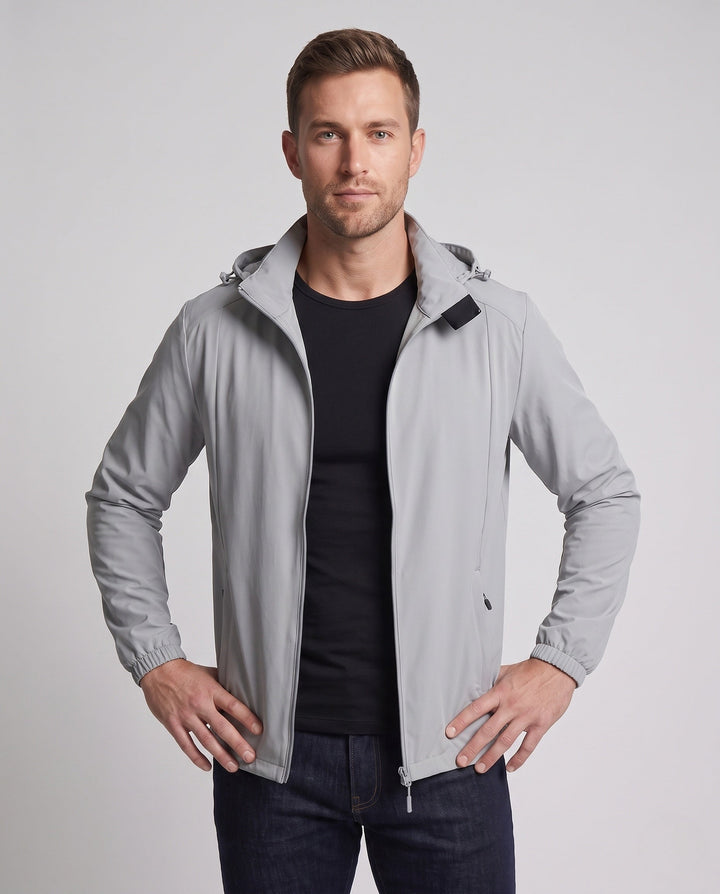 Theo - Water-Repellent Hooded Jacket