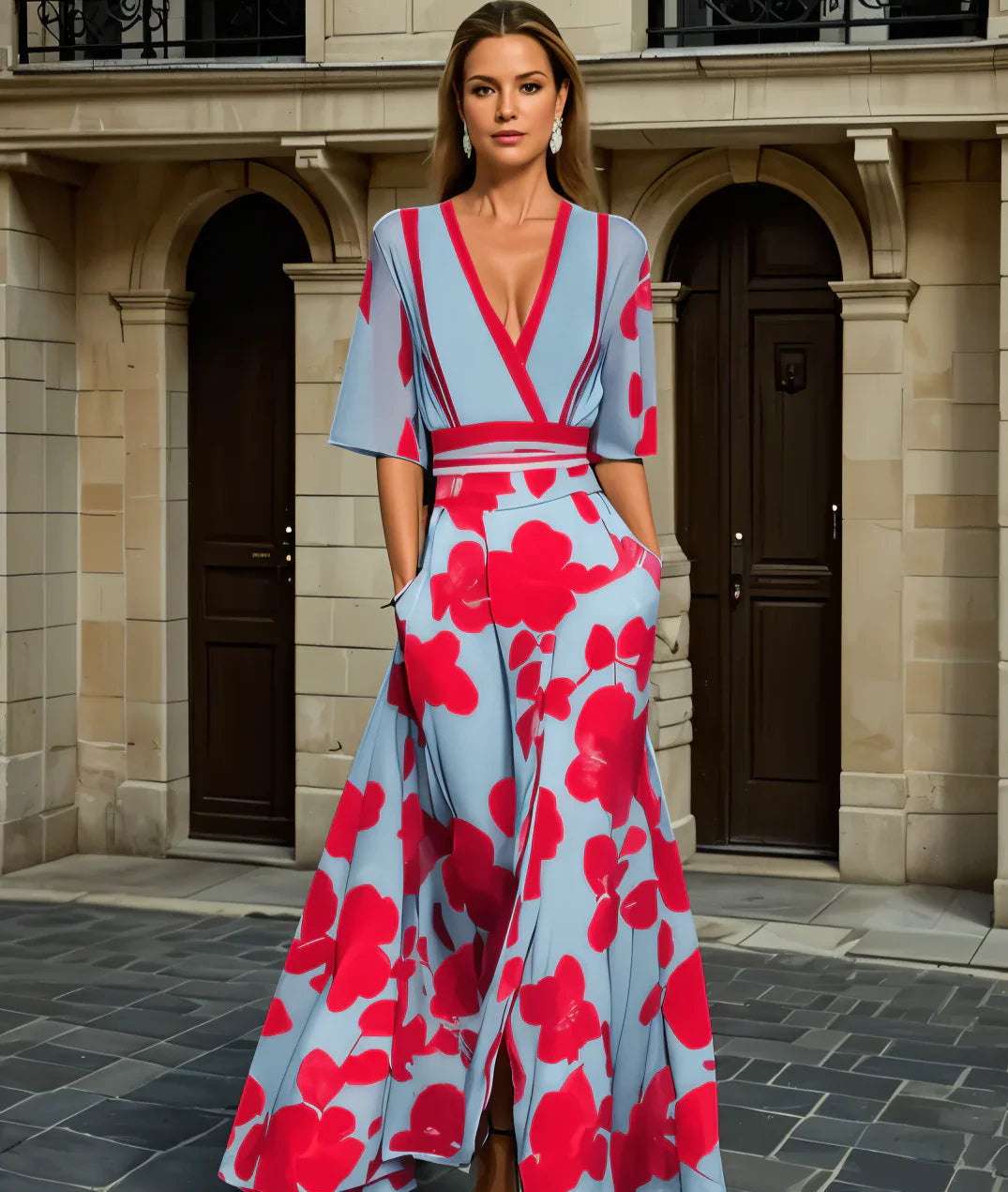 Lisa | Chic Floral Dress