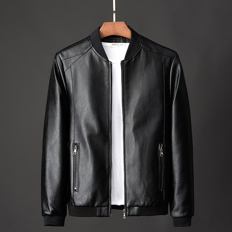 William - Faux Leather Jacket