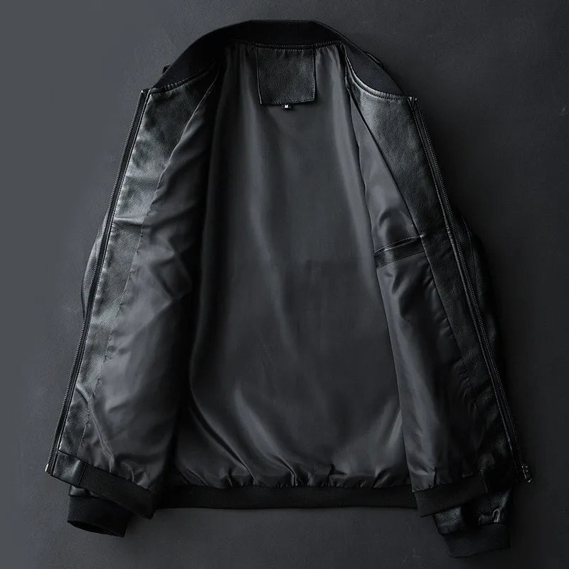 William - Faux Leather Jacket