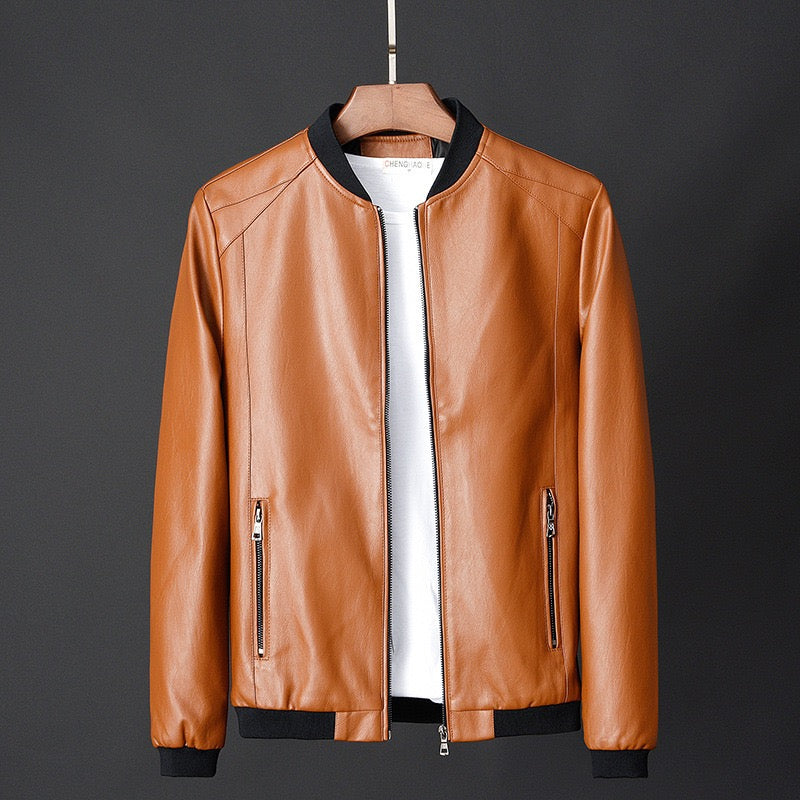 William - Faux Leather Jacket
