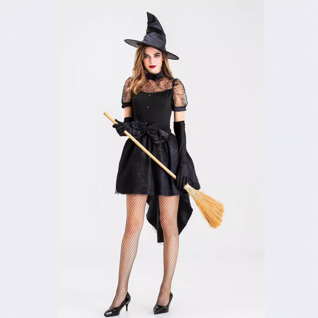 Women's witch Halloween costume, styled shot