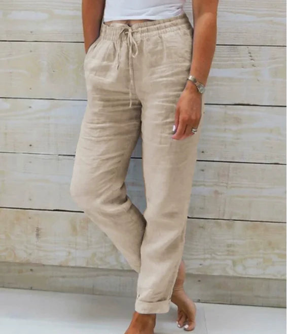 Belle | Women's Linen Trousers